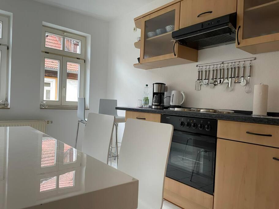 Ferienwohnung Erfurt Domplatz Buitenkant foto
